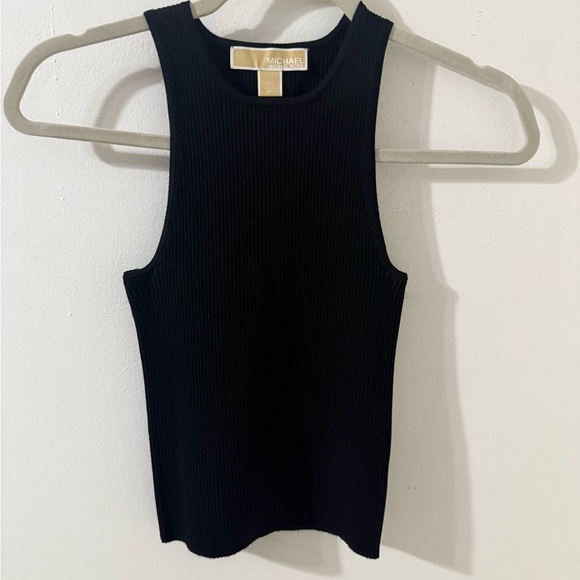 Michael Kors Classic Black Tank Top - Picture 1 of 5